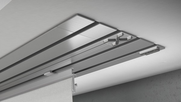 X-rail TITAN Aluminium 4-läufig | cm