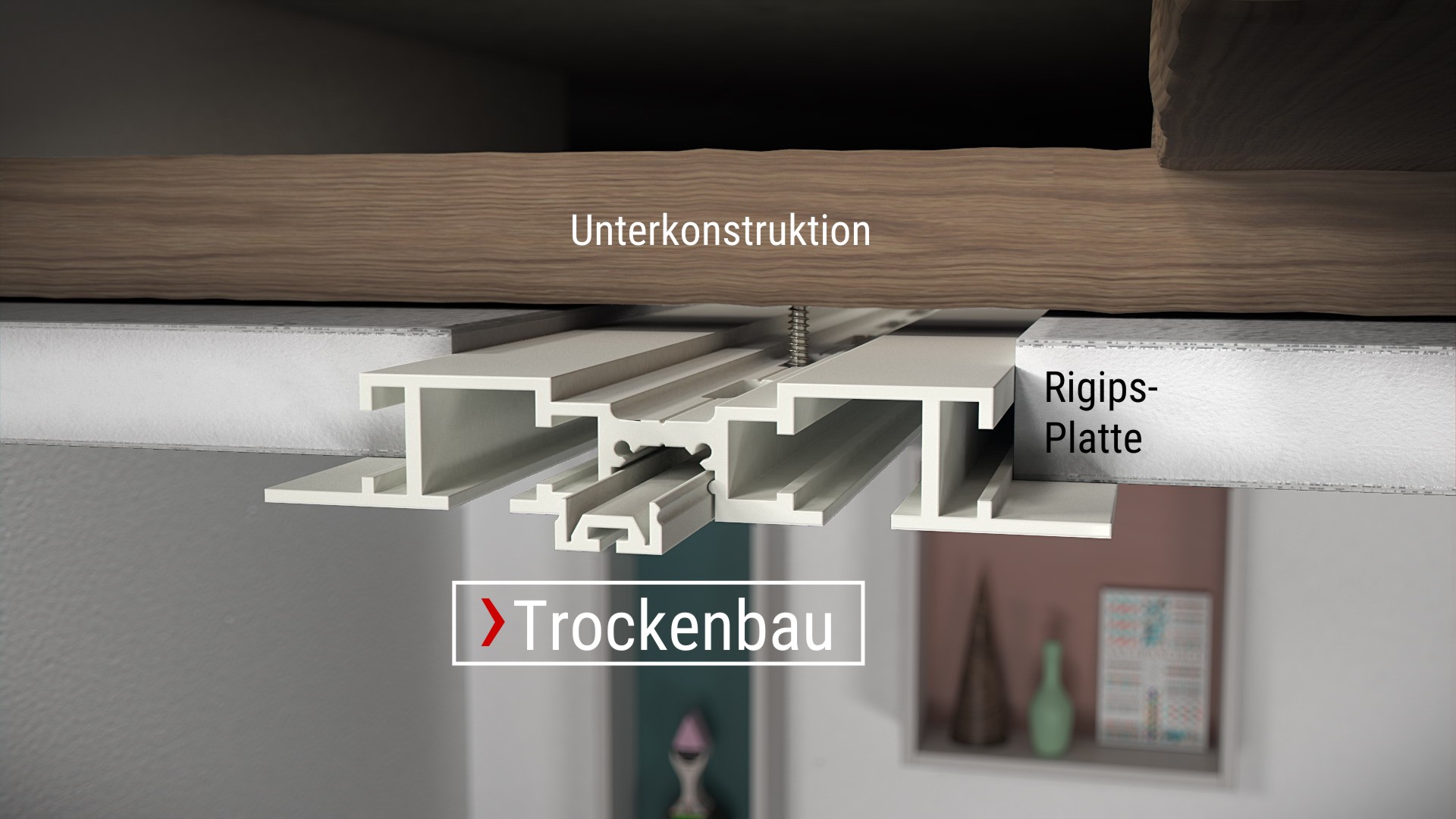 Vorhangschiene Trockenbau direkt vom Hersteller | Nexfour
