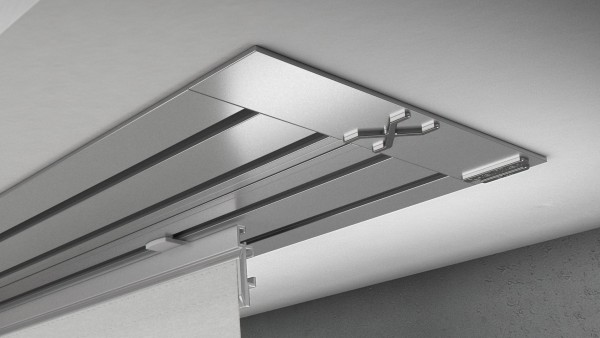 X-rail TITAN Aluminium 4-läufig [SD] | cm