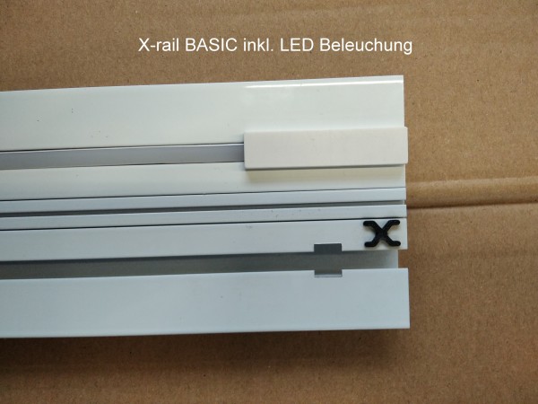 Vorführmuster X-rail 2-läufig BASIC/TITAN inkl. LED