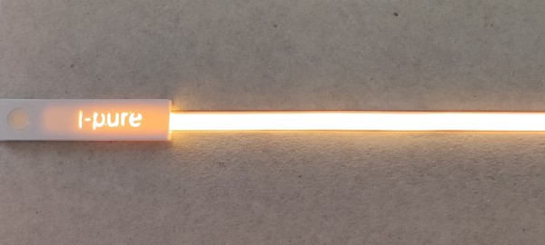 LED Ersatz Halterklammersatz weiß I-pure für Invisible